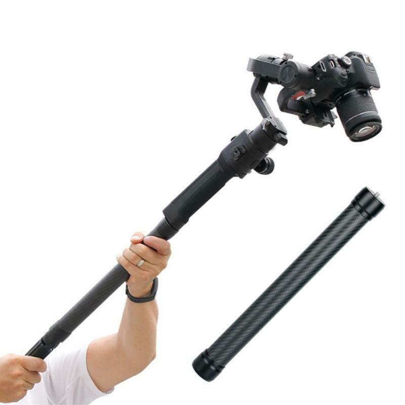 Carbon Fiber Extension Pole Extendable Handheld Stick for Ronin S/Zhiyun/Feiyu