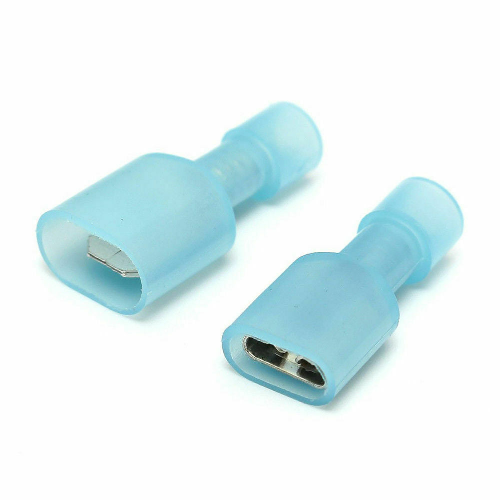 50pcs Female & Male Fully Insulated Wire Terminals Connector Nylon Spade Crimp