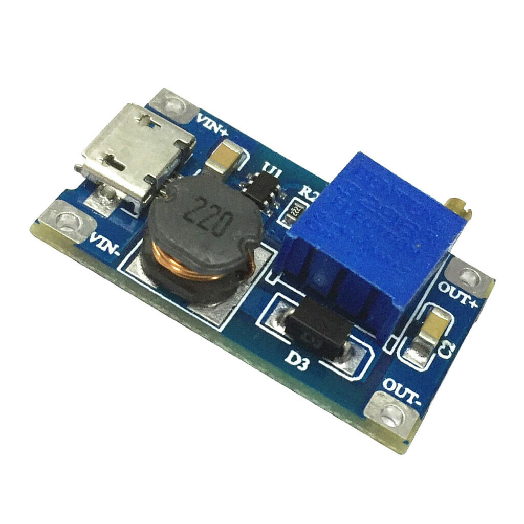 DC-DC Boost Step-up Regulator Converter USB 2~24V to 5V 9V 12V 24V Module