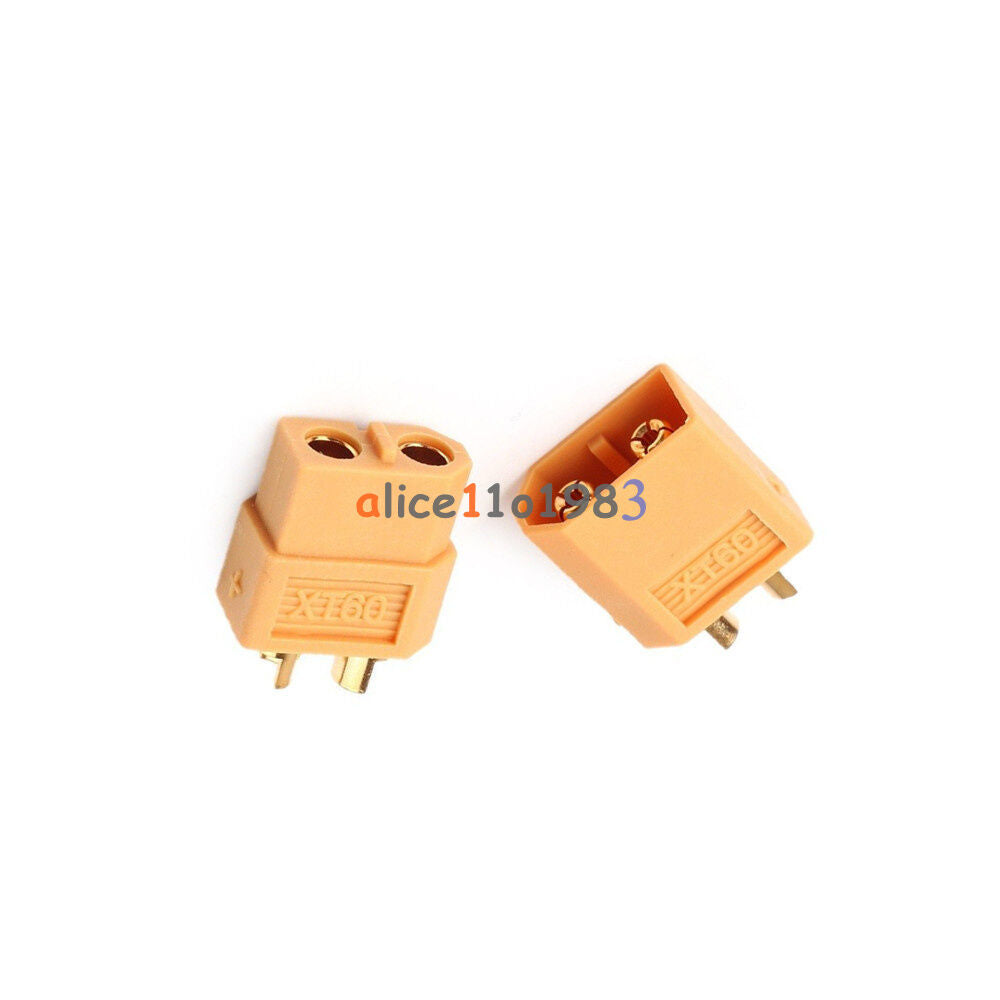 20PCS 10Pairs XT60 Male & Female Bullet Connectors Plugs For RC LiPo Battery