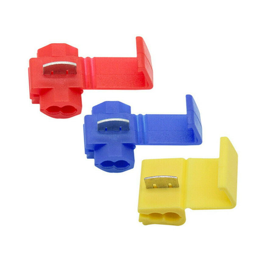 150 Pcs Insulated 0.5-6mm Quick Splice Wire Connector Crimp Terminals 22-10 AWG