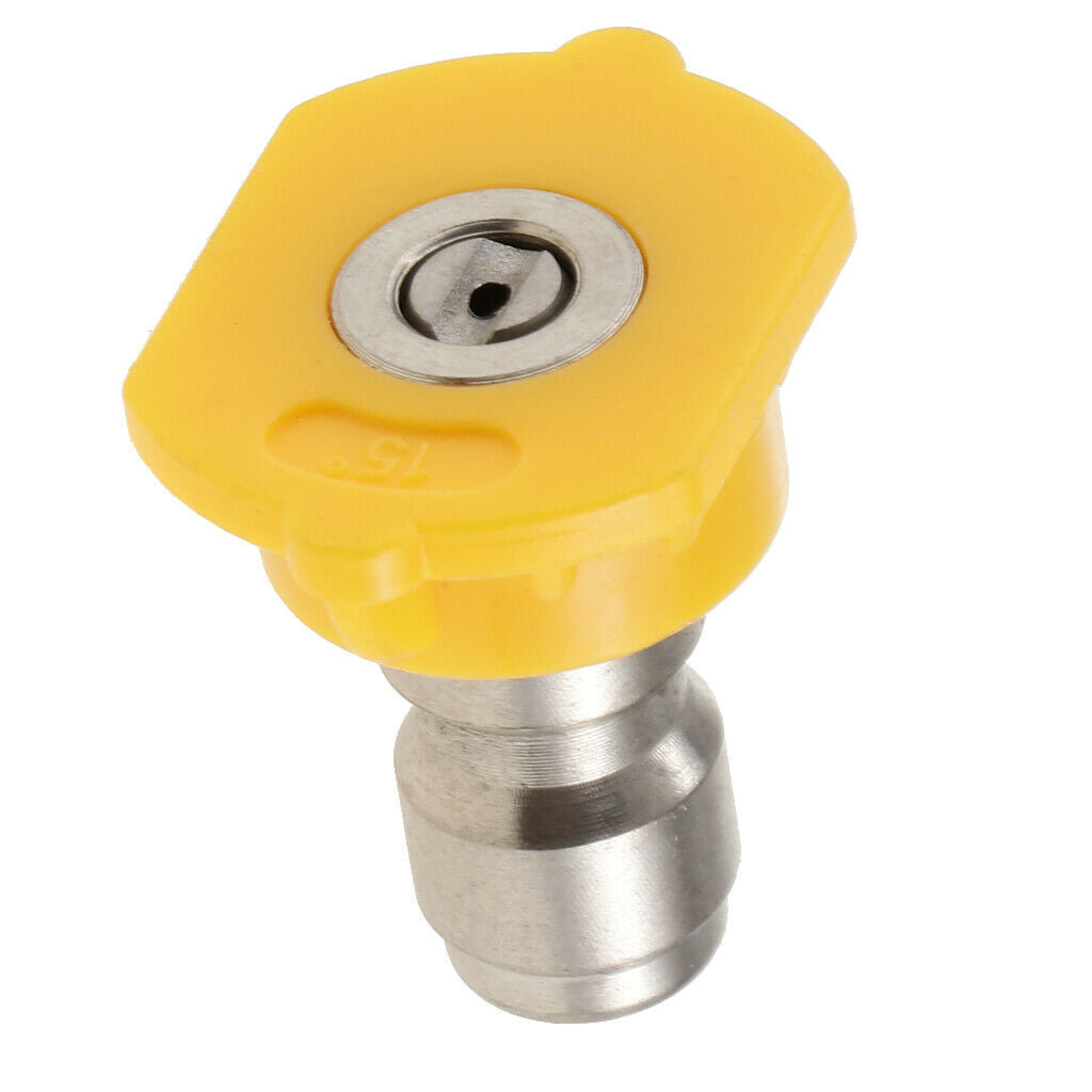 Power Washing Tool Presure Washer Tips Spray Nozzle Parts 15 Degree