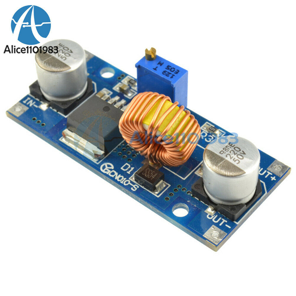 10PCS XL4015 DC-DC Step-Down Adjustable Power Supply Module Lithium Charger 5A