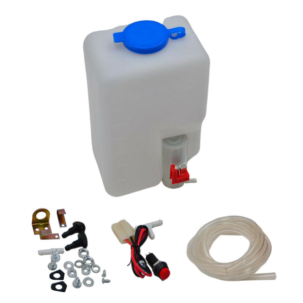 Windshield Washer Kit Pump Reservoir Kit For 12v Classic  160186