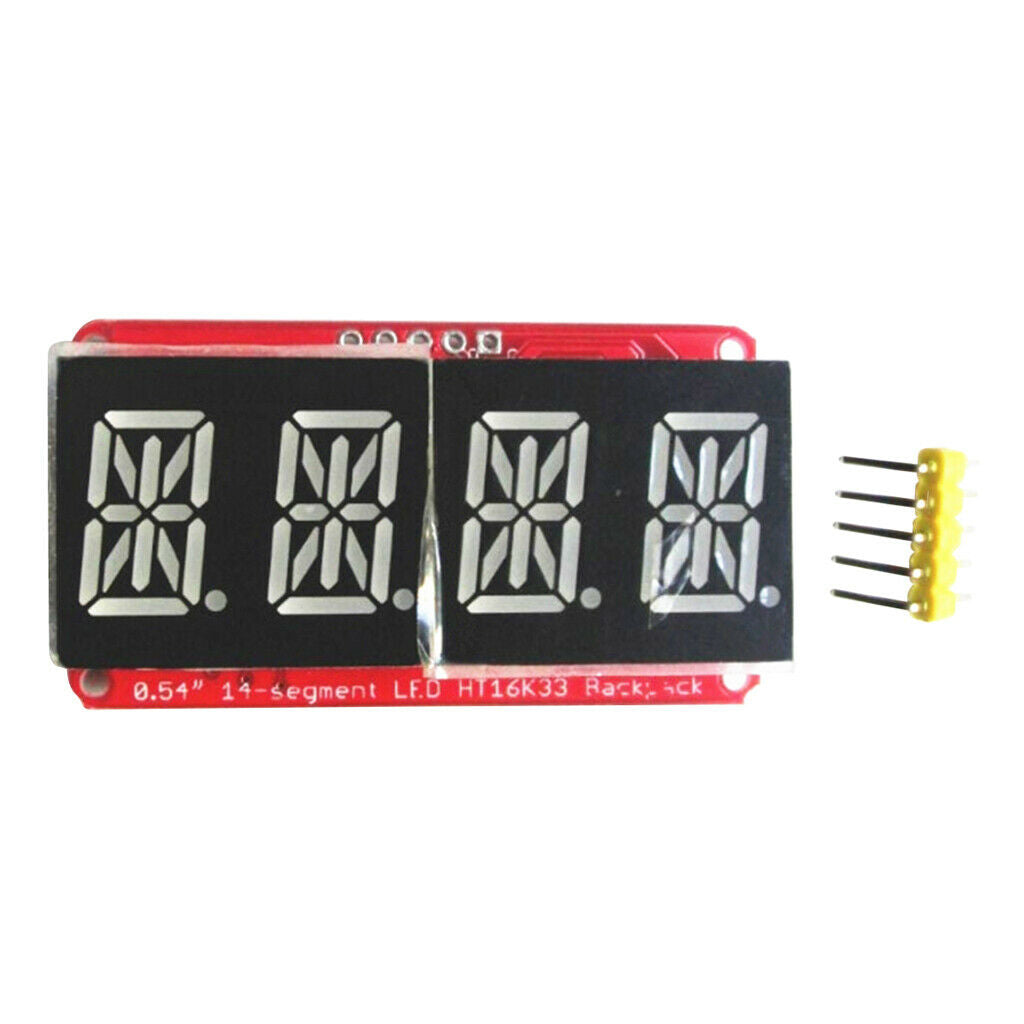 1 Pcs 1 Digit 0.54in Digital Tube LED Display Clock Modules I2C for