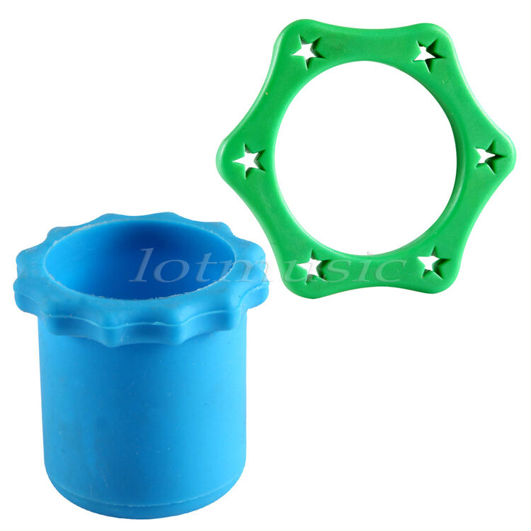 Microphone Protection Set Mic Slip Holder Ring and Bottom Rod Sleeve
