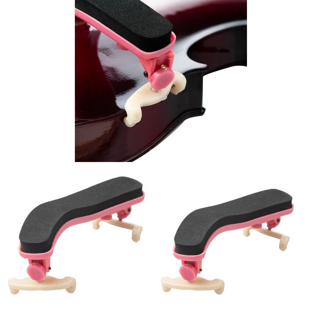 3Pcs 1/2 1/4 Violin Shoulder Pads Rest Pads Holder Violin Pad for Violin DIY