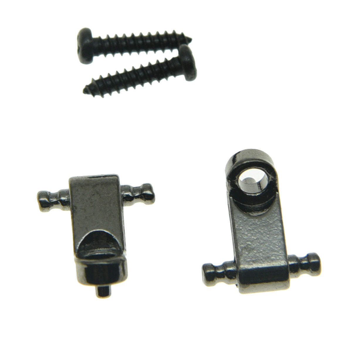 Set of 2 Black Guitar String Tree Retainer Guide for Fender American Strat Tele