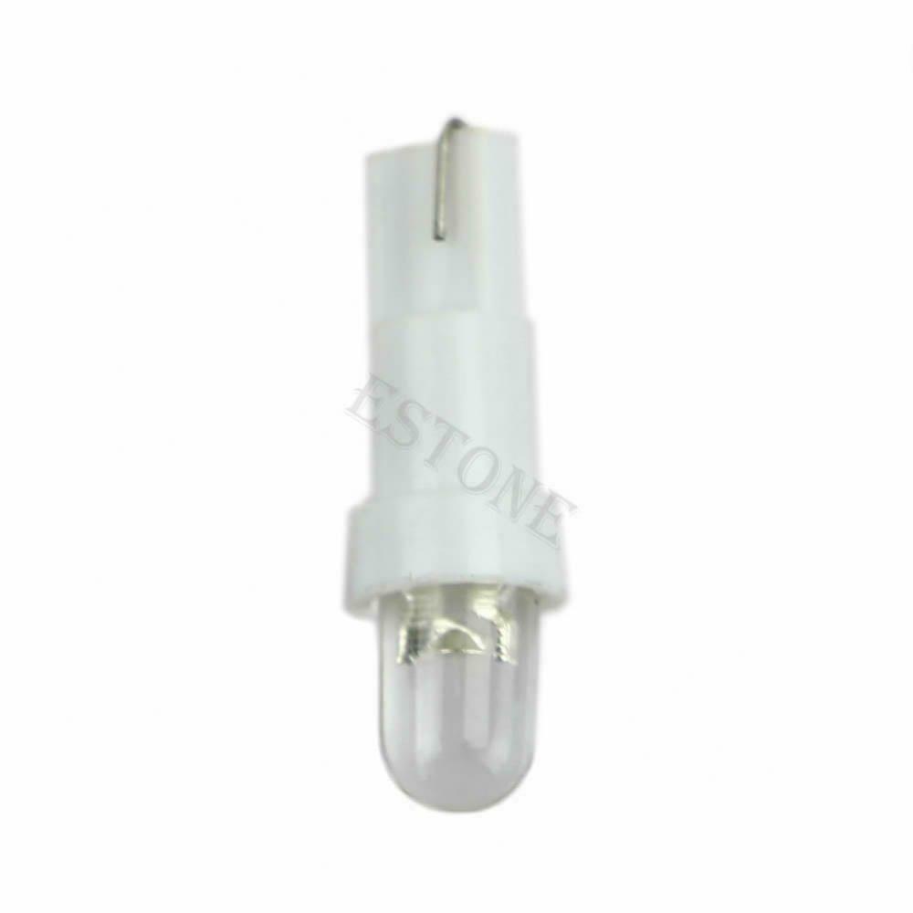 10pcs T5 LED Bulbs For Trunk Lights, Side Marker Lights