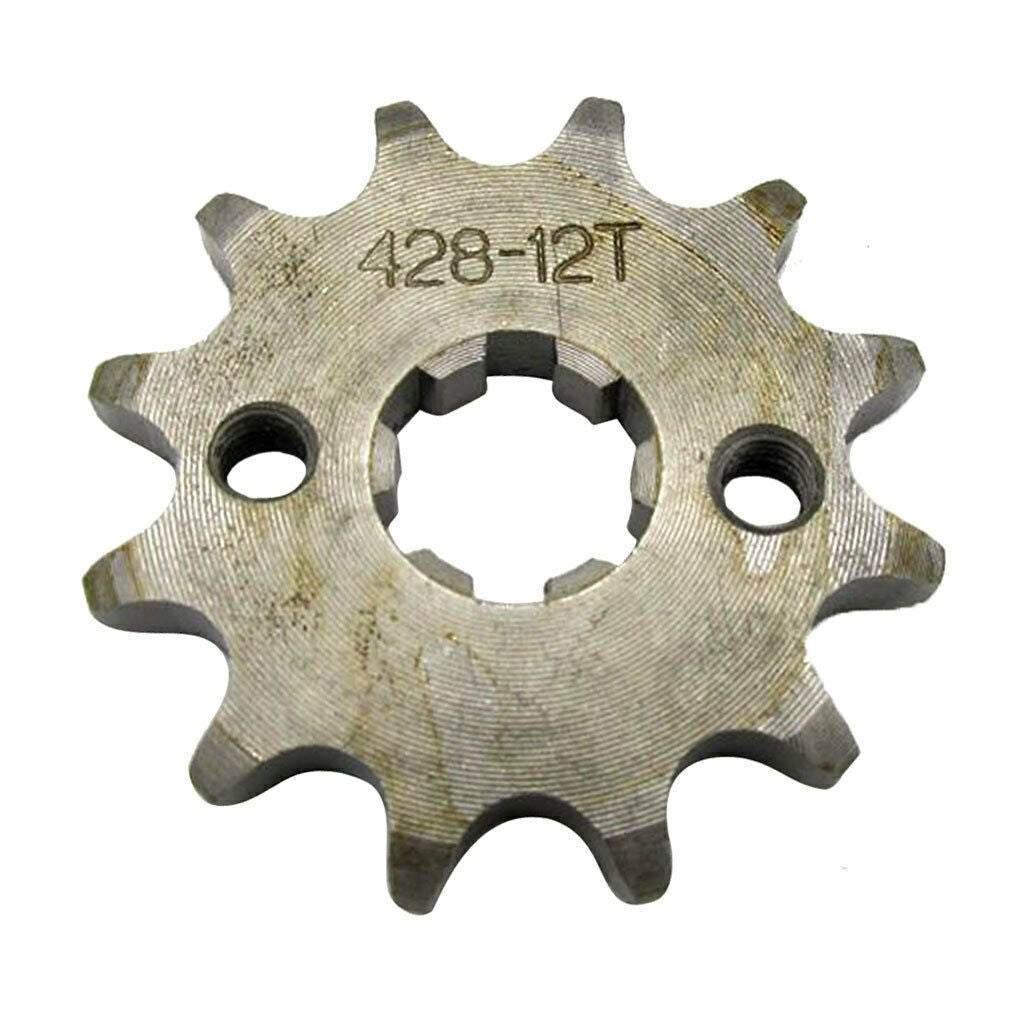 428 12T 17mm Drive Front Counter Sprocket ATV Quad  Dirt Bike