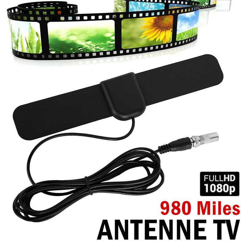 1080P High Gain 20dBi 980miles range HDTV Indoor TV Antenna DVB-T2 Digit.l8
