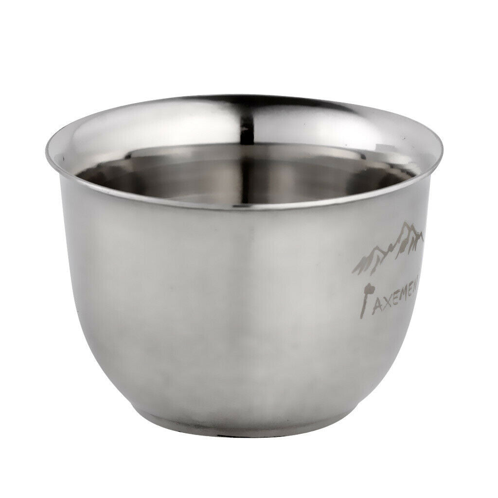 50ml Double Layer Stainless Steel Outdoor Camping Hiking Cup Coffee Milk Tea