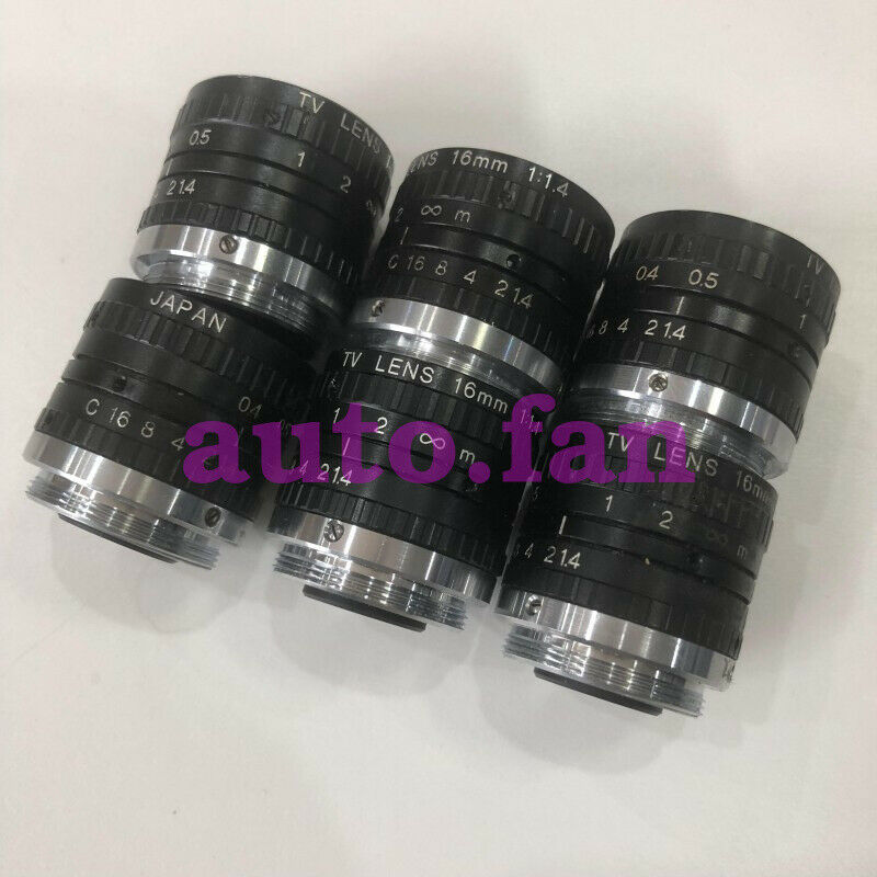 1PCS For TV LENS 16mm 1:1.4 industrial C-port lens