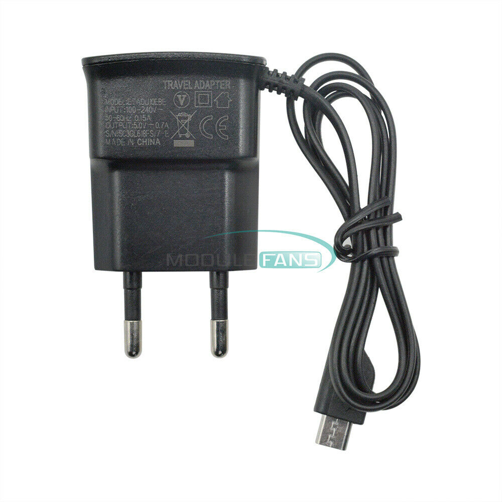 5PCS 5V Micro EU Plug USB Home Wall Charger Adapter For Cell Phones