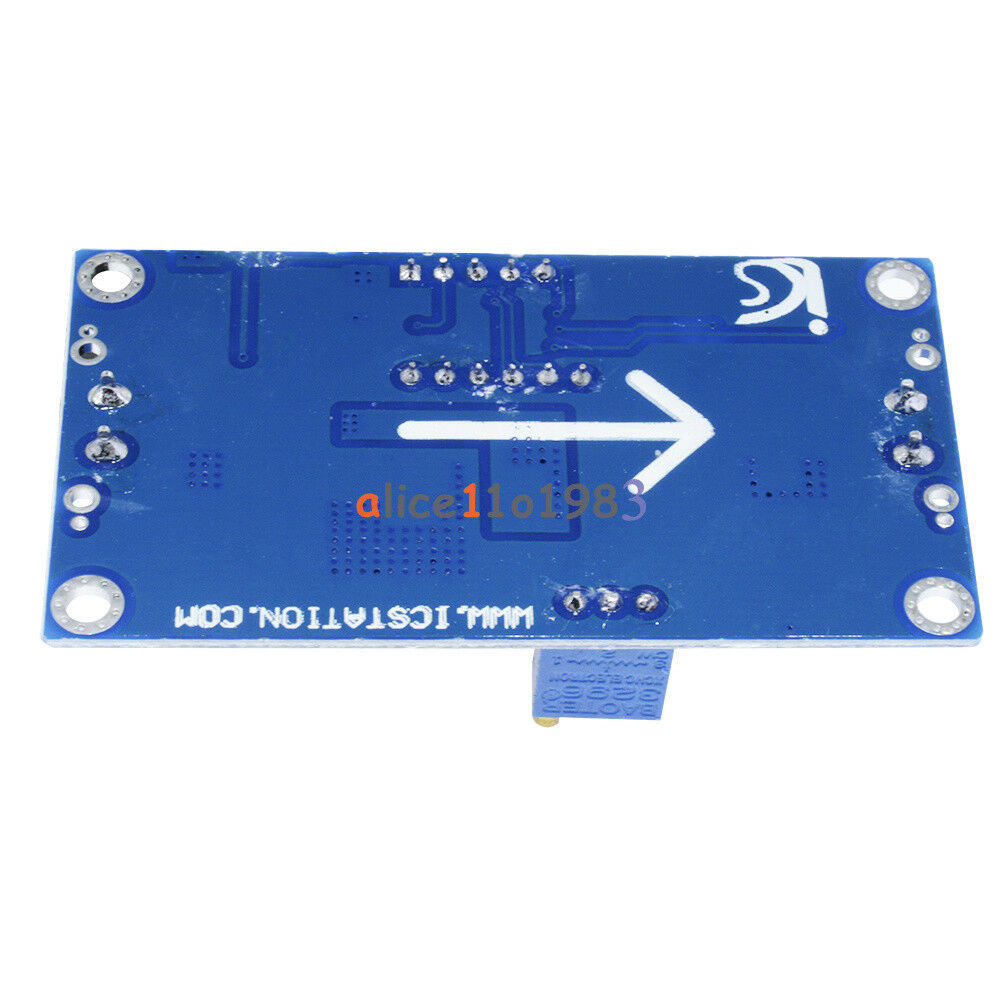 2PCS LM2596 DC to DC Buck Step Down Converter Module with LED Voltmeter Red