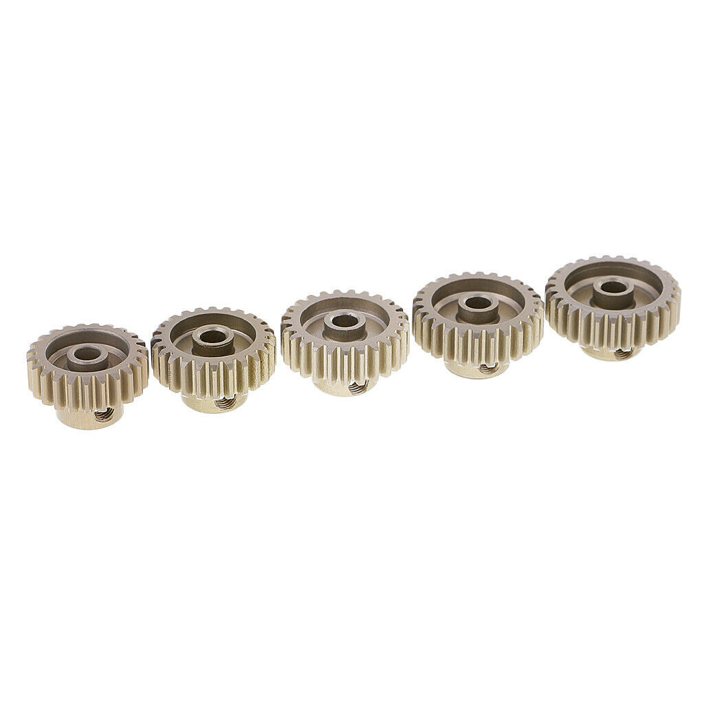 1/8 1/10 RC M0.6 23T 24T 25T 26T 27T Pinion Motor Gears 3.175mm Replacement