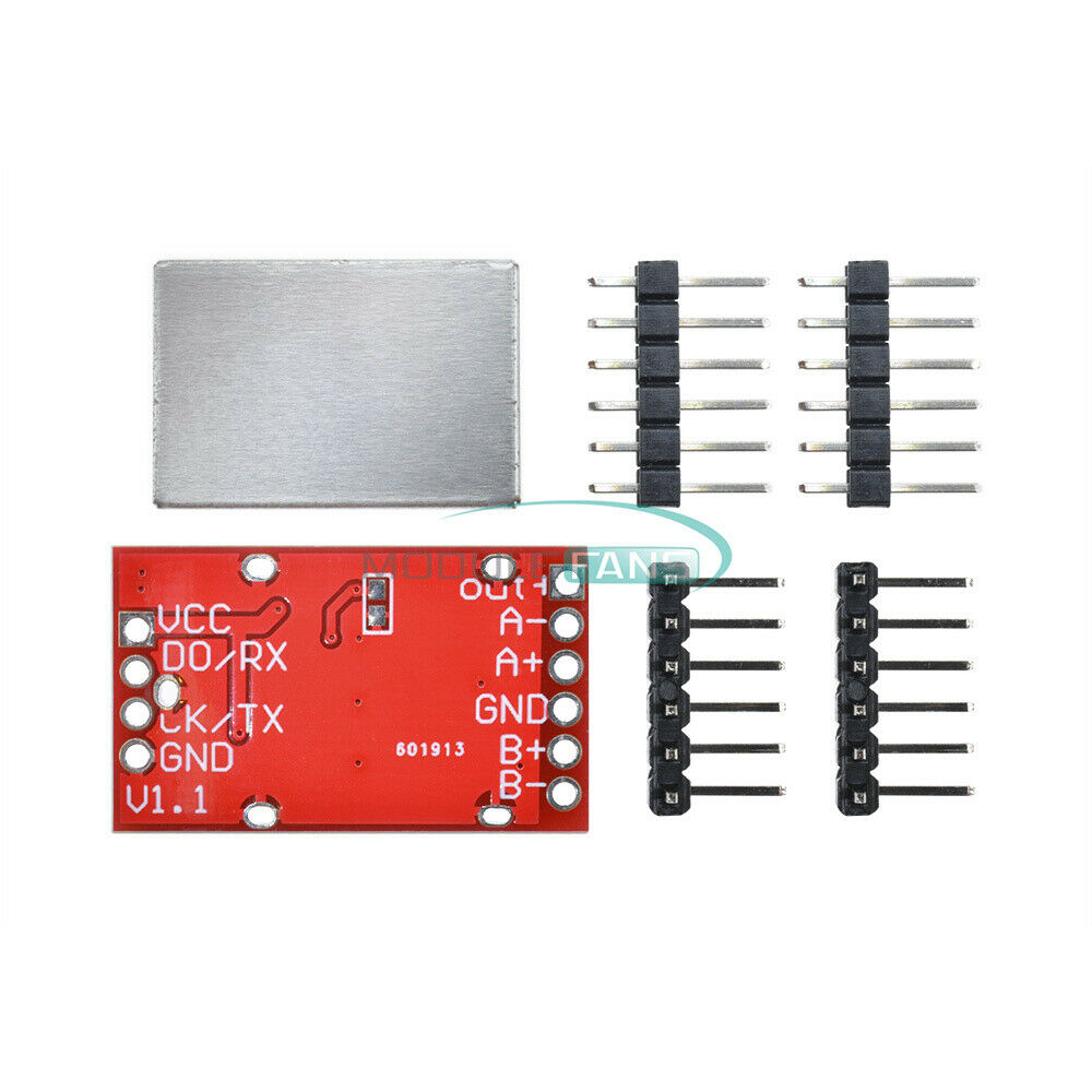 5PCS HX711 Weighing Sensor AD Module Dual-channel 24-bit Conversion Shieding