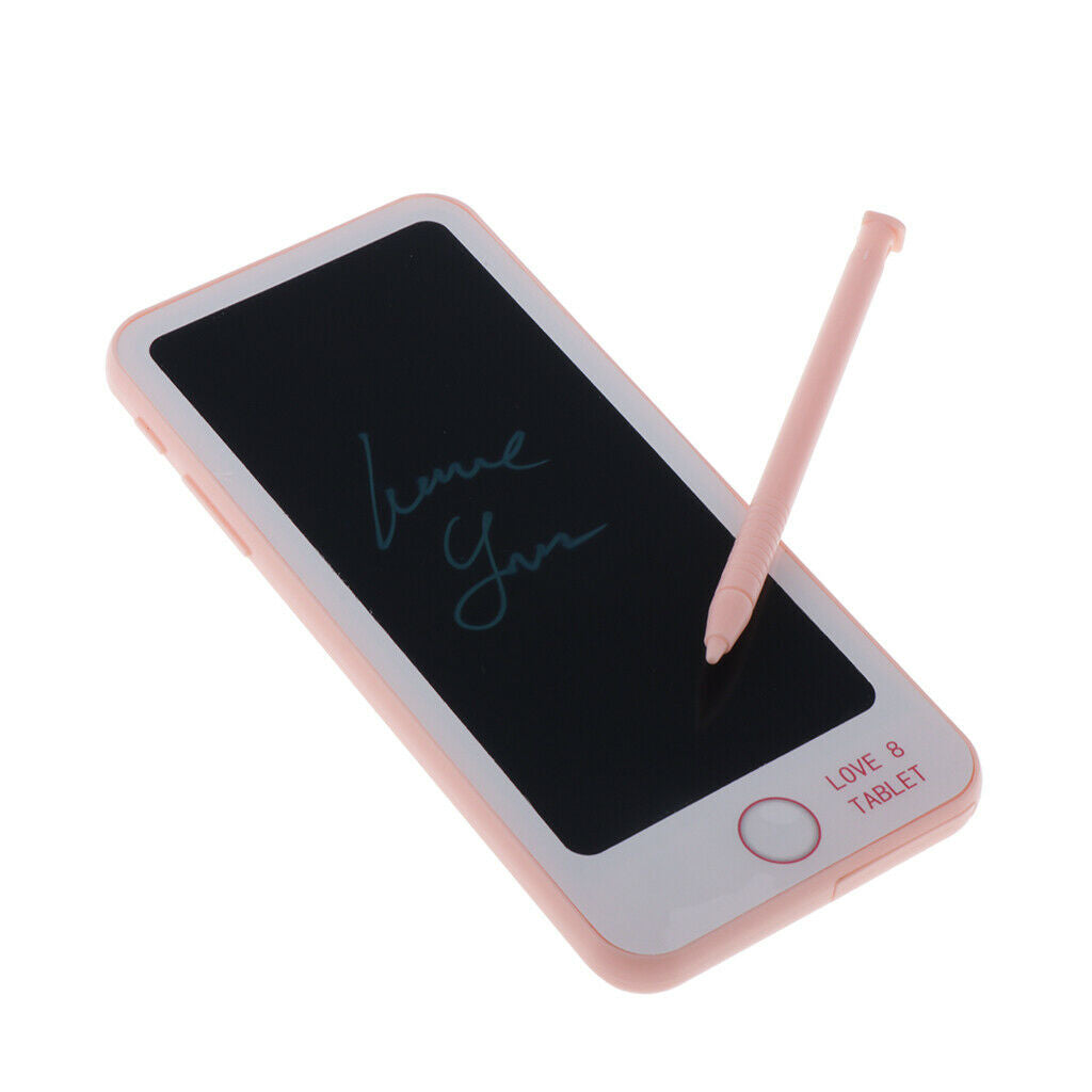 6 Inch LCD Writing Pad Handwriting Board Creative Kids Children Gift - Green