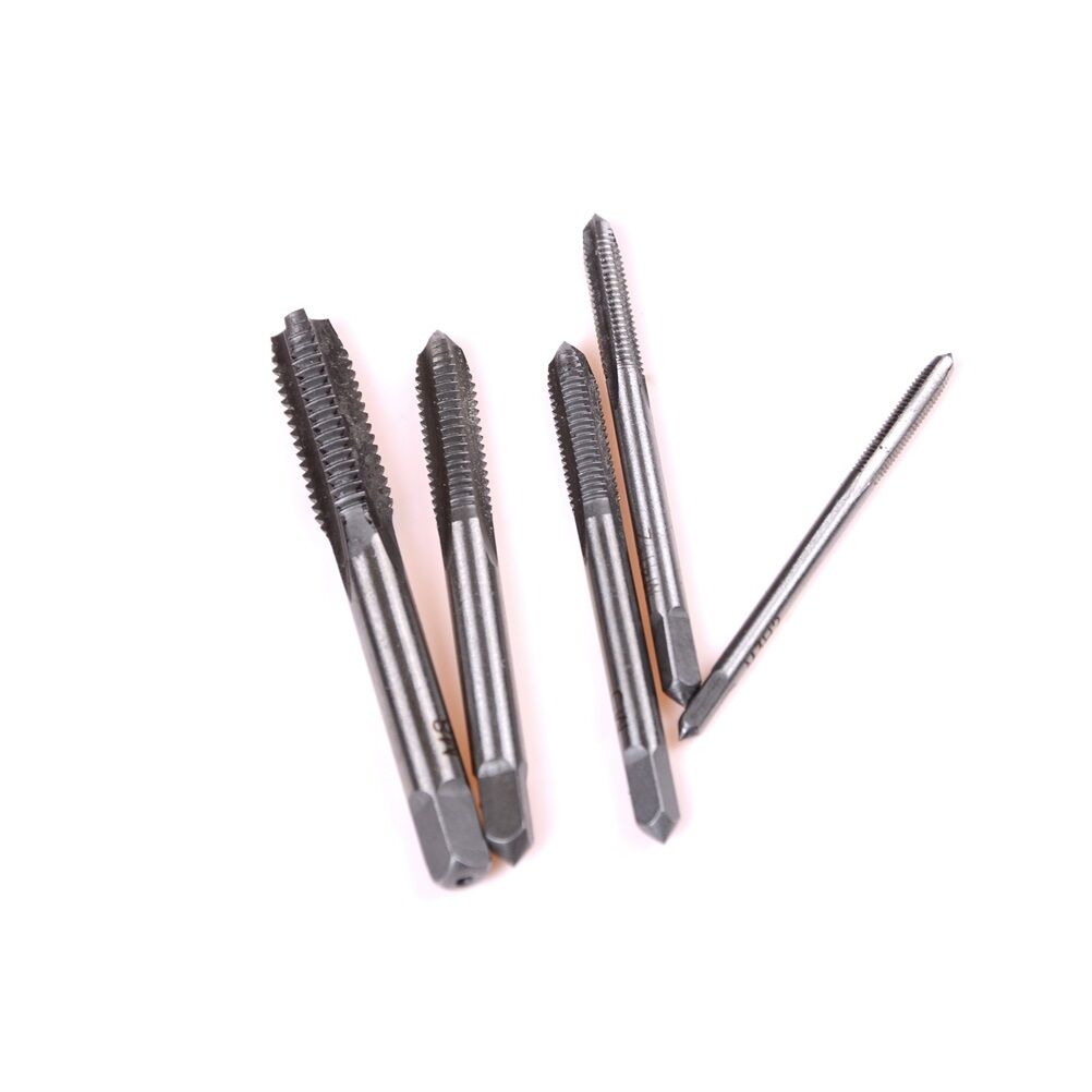 5X/Set M3 M4 M5 M6 M8 Hand Tap Straight Flute 3mm-8mm Hand Fast Tapping Toolã€ WF