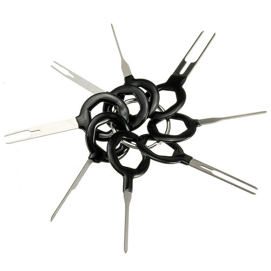 26Pcs Car Terminal Removal Electrical Wiring Crimp Connector Pin Extractor Kit