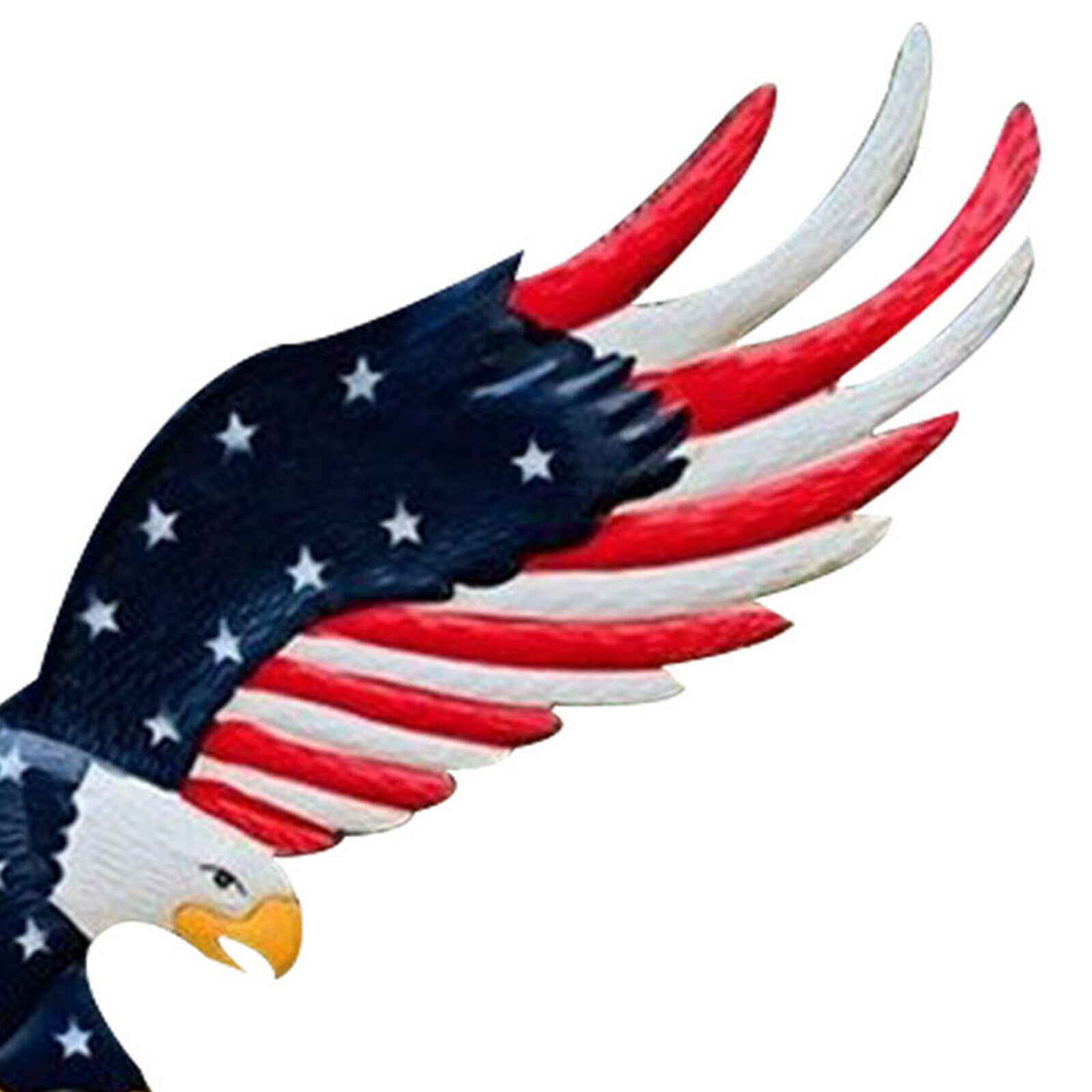 American Eagle Garden Decoration Ground Plug in Lawn Outdoor Yard Decor Crafts