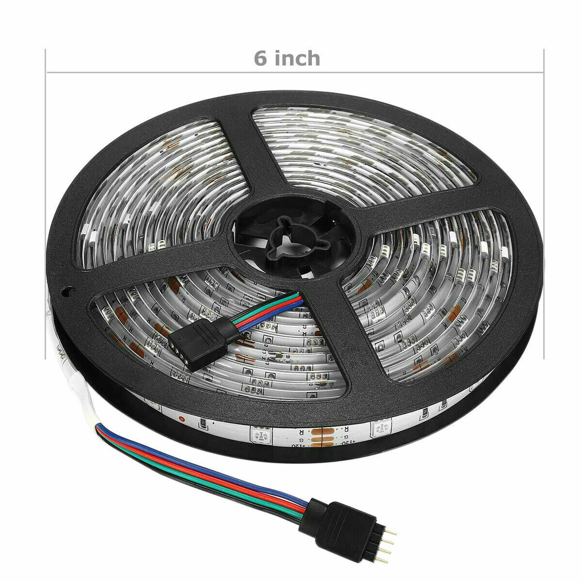 16.4ft 150LED Alexa Smart Home WIFI Wireless RGB Waterproof Strip Neon Light Kit