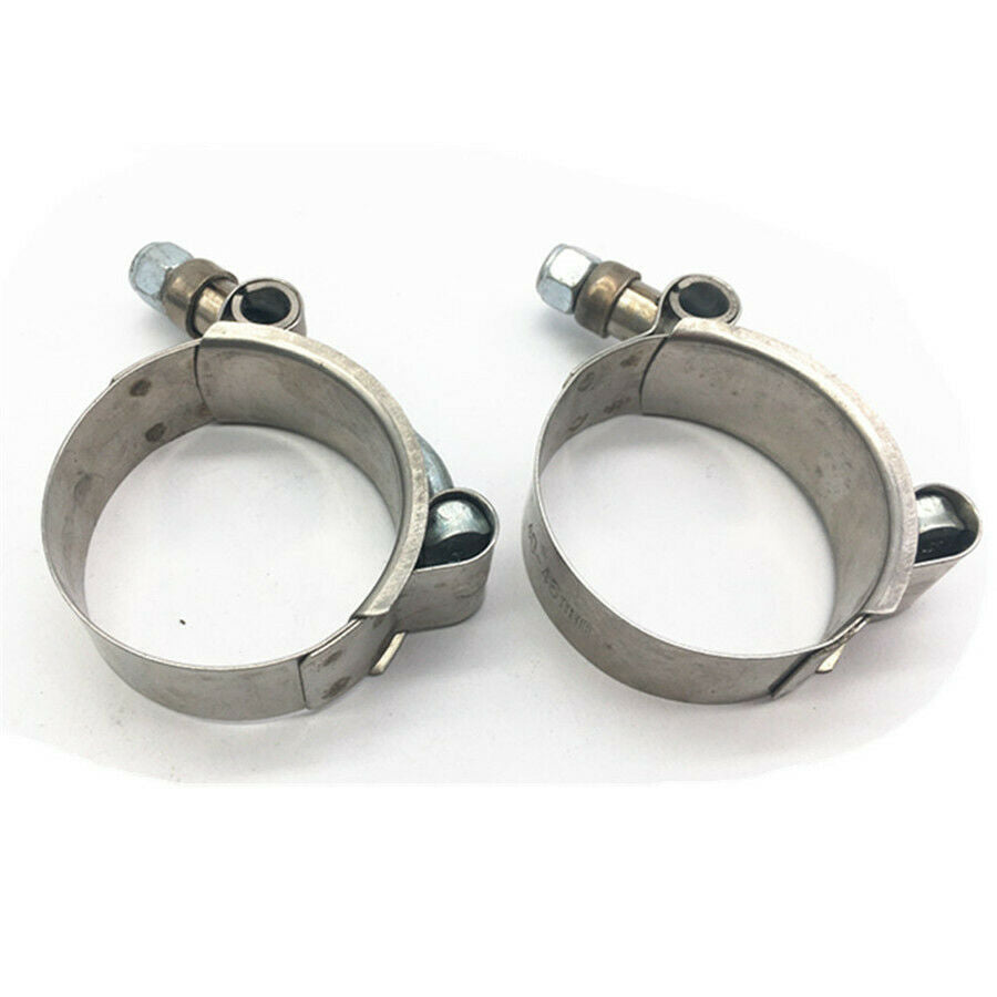 Car Inline Radiator Hose Connector 3/8 NPT Temperature Sensor Adapter & Clamps