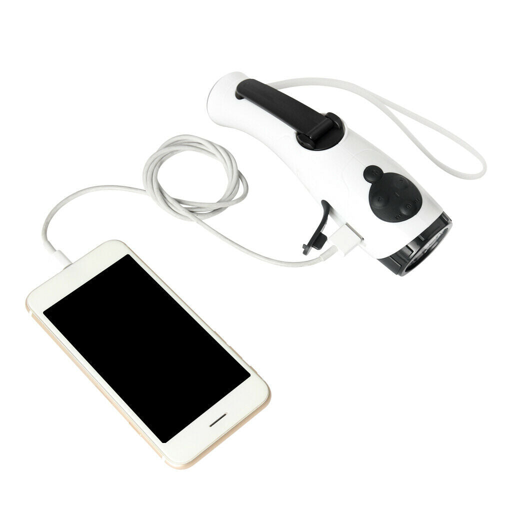 Hand Crank, Emergency Radio, LED Flashlight  AM FM Radio