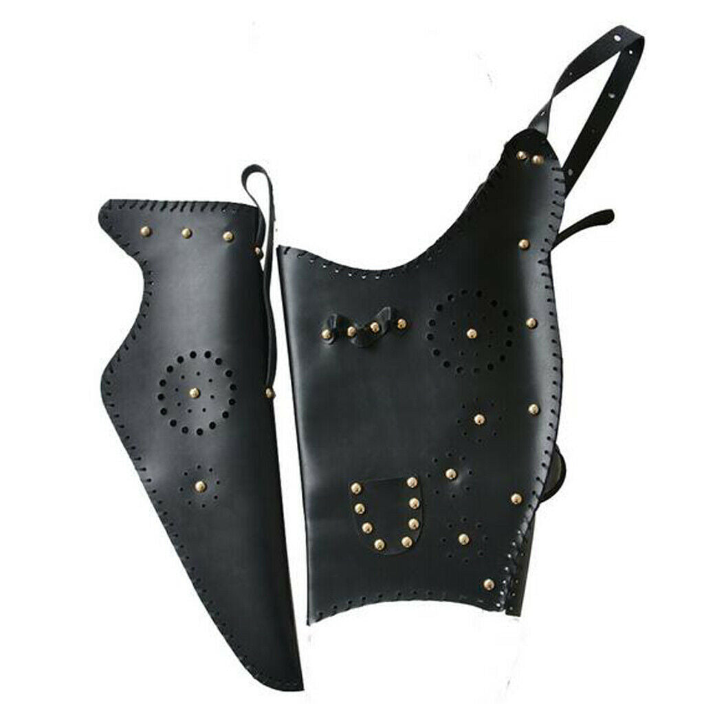 Leather Bow Bag Holder & Arrow Quiver for Traditional Recurve Bow Outdoor