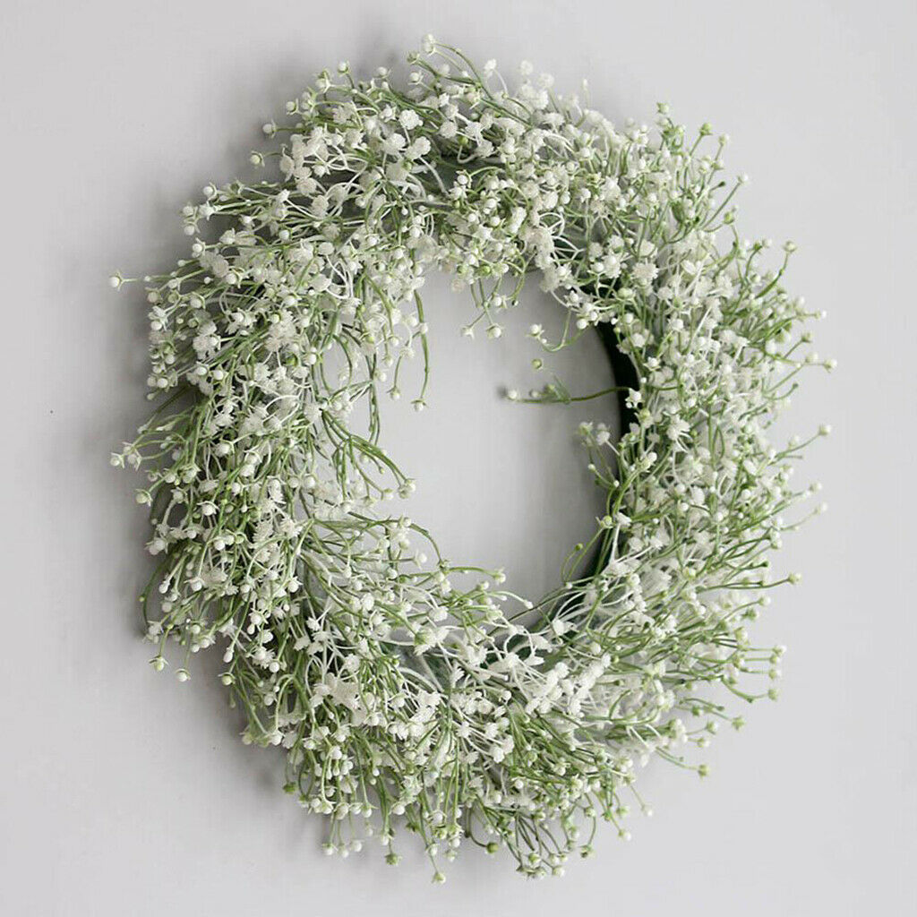 Large Gypsophila Wreath Door Mother's Day Home Decorative Gift Photo Props