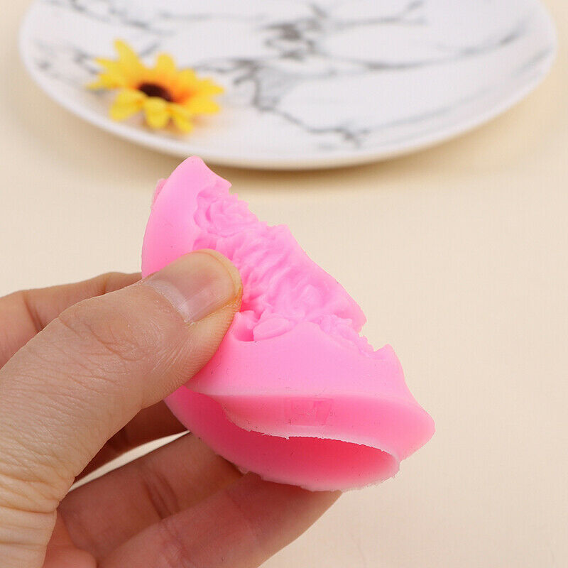 Flower Wreath Border Silicone Mold Cake Decor Fondant Cake FDA Silicone M.l8