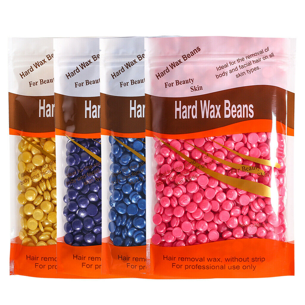 300g Depilatory Hot Hard Wax Beans Pellet Body Bikini Hair Removal Lavender