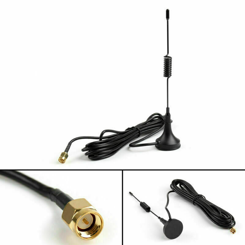 5Pcs Antenna UHF 400-470MHz Magnetic Vehicle Mounted Antenna SMA Male CA