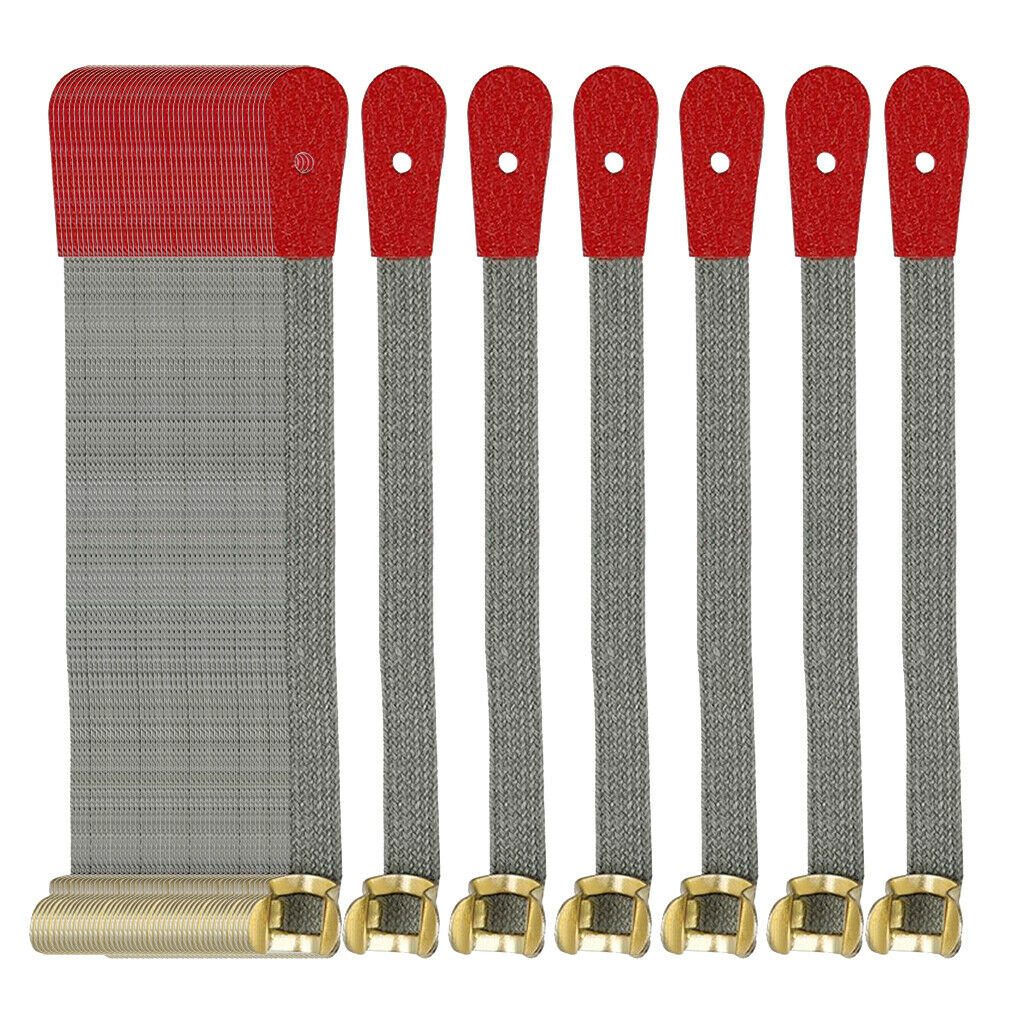 50 Piece Piano Spring Clip Clamp Strap Set