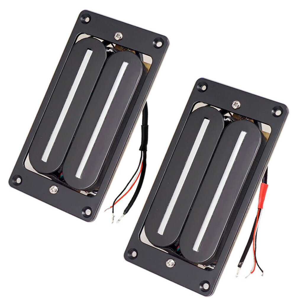 Lovoski Electric Guitar Double Coil Pickup Humbucker Parts Accessory Black