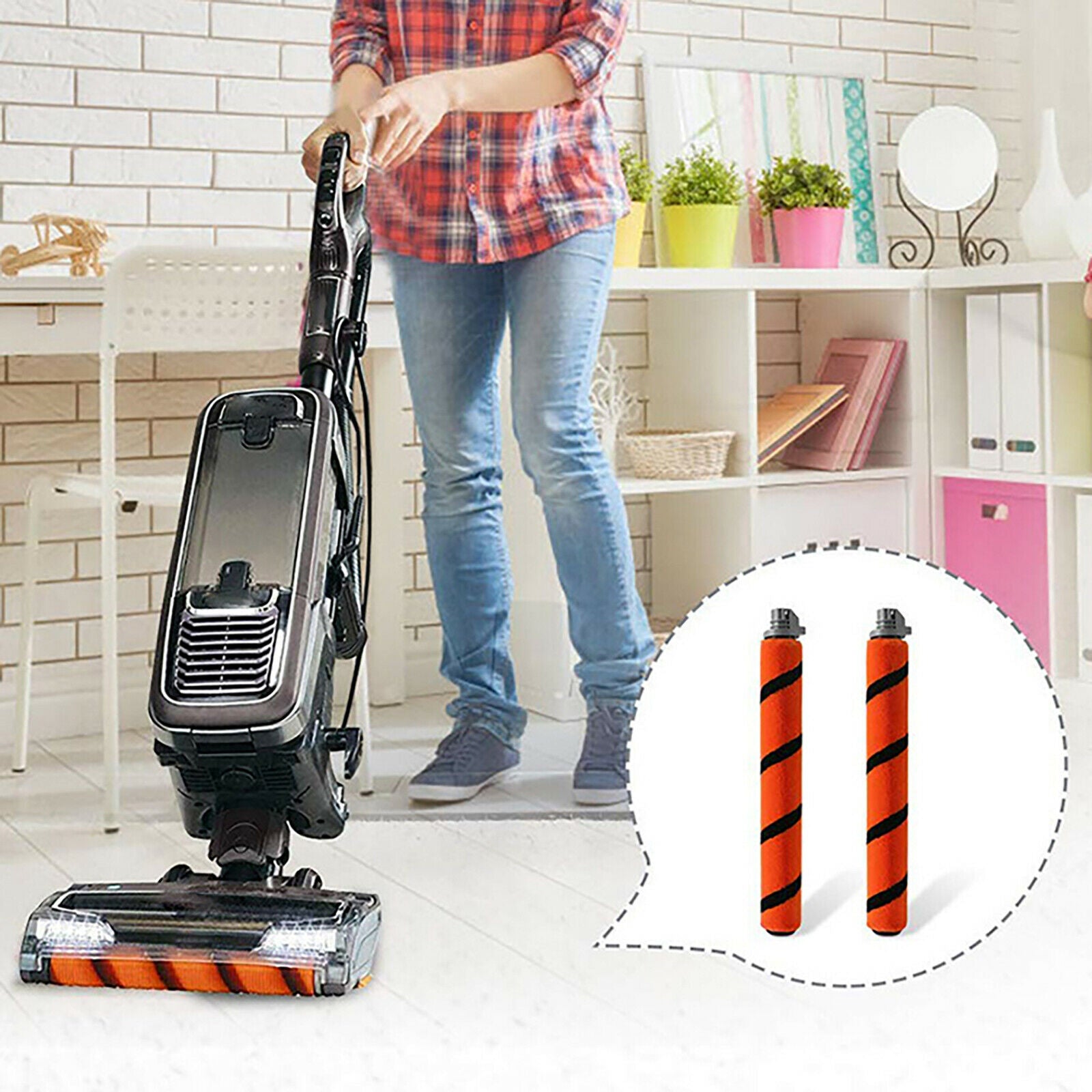 For Shark APEX AZ1002 AX950 AX951 AX952 Vacuum Cleaner Main Brush Roller Brush