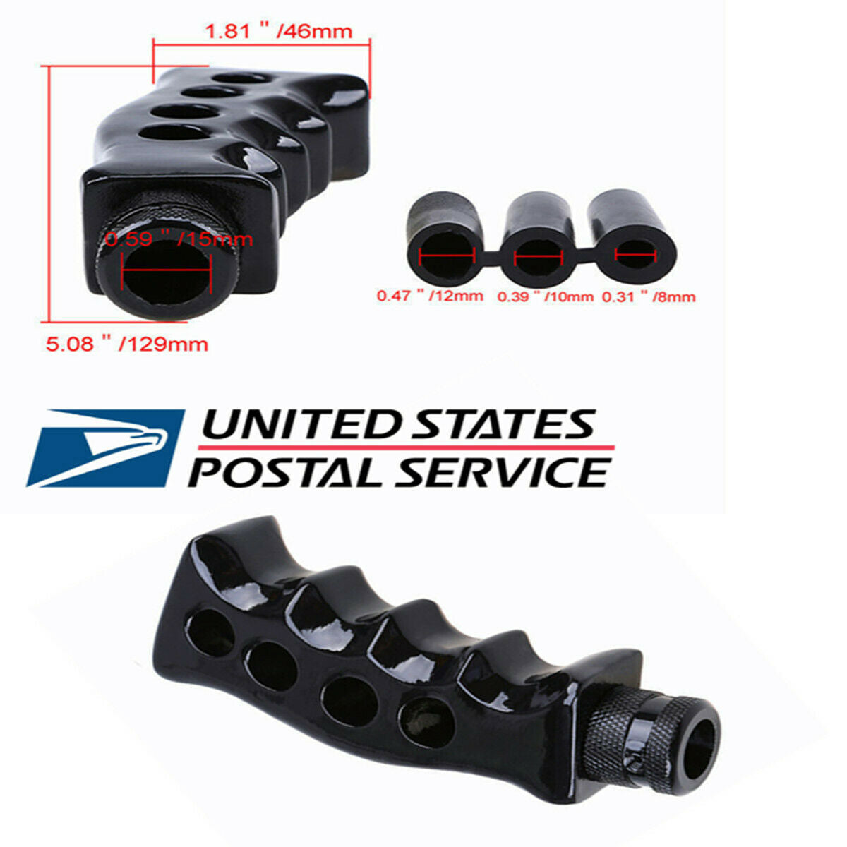 Universal Auto Gun Grip Handle Manual Transmission Car Gear Shift Knob Shifter