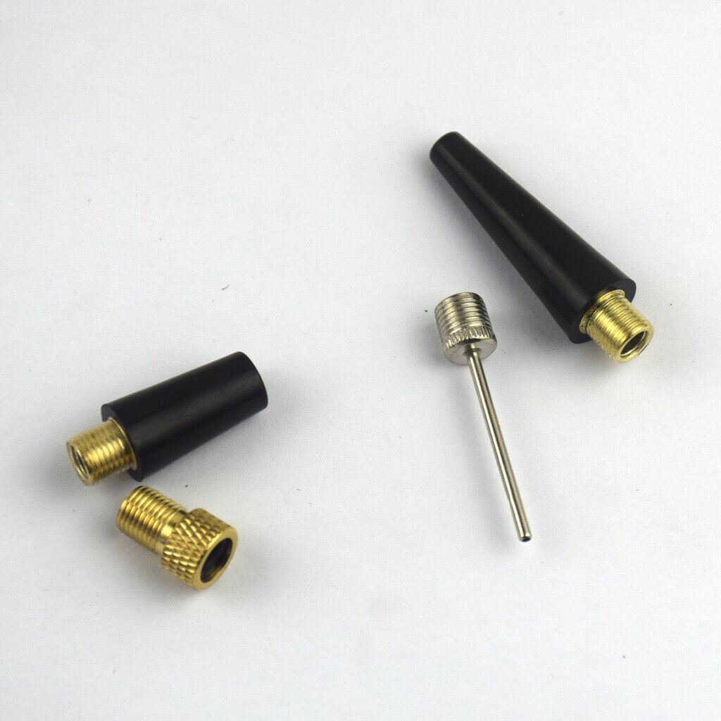 Durable Pump Valve Adapter FV to AV Ball Inflate Needle Airbed Toys Pumping