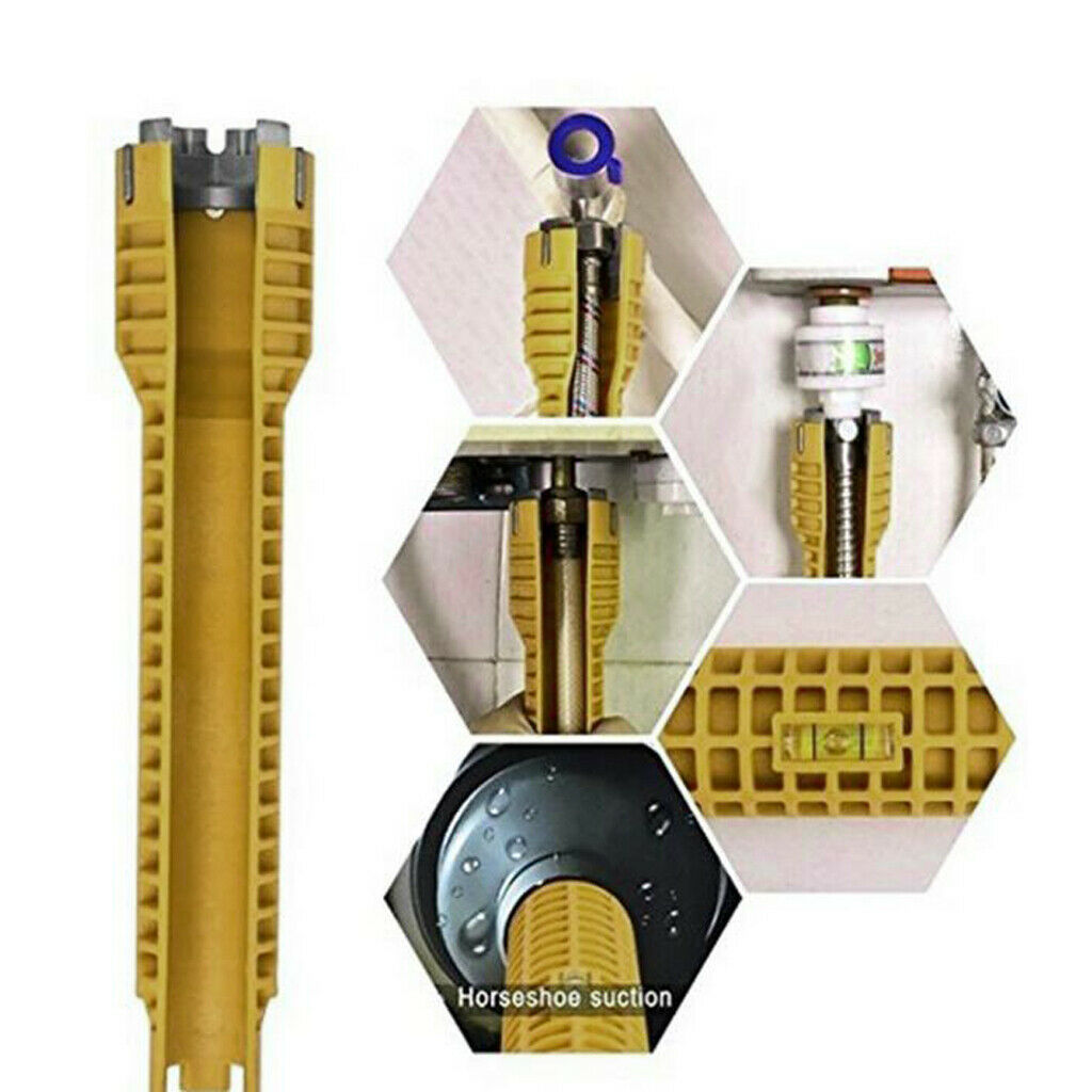 Multifunction Pipe Wrench Sink Installer Spanner Tool for Home