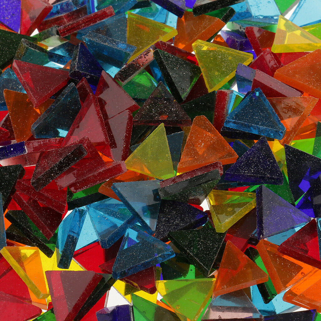 Multicolored Mosaic Tiles Geometry Square Rhombus Triangle Mosaic Ornaments