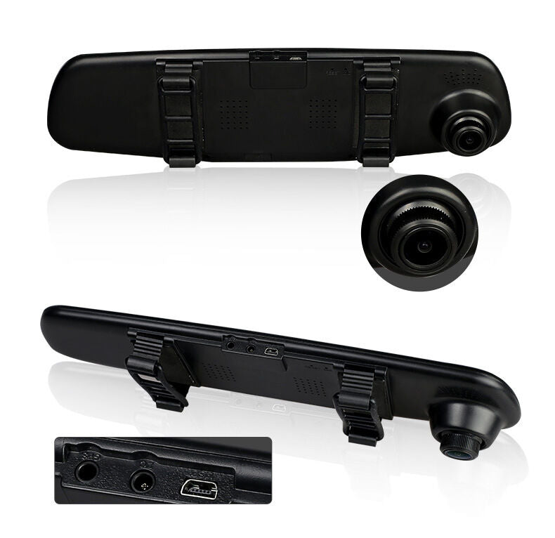 1080P Car DVR Dash Camera Dual Lens Cam Video Recorder Night   G-sensor