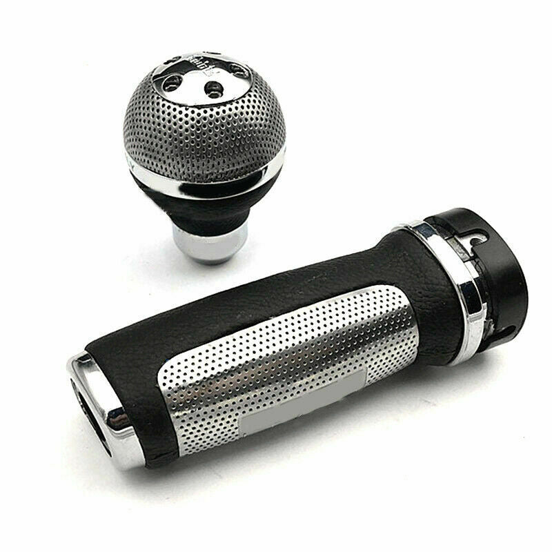 Manual Gear Shift Knobs Car Gear Stick Knob Shifter Hand Brake Sleeve Handbrake