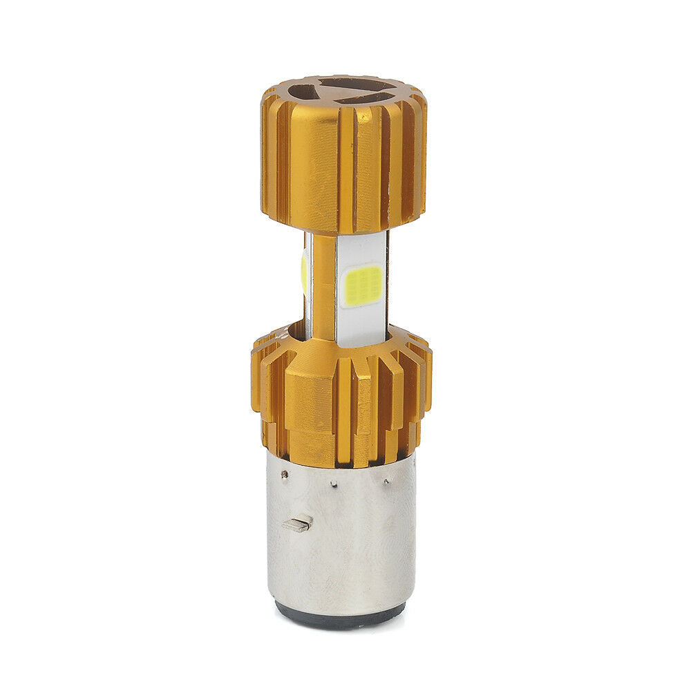 2X H4 LED Light Headlight Driving Lamp Hi/Lo Beam Bulbs Globes 18W 1500LM 6500K
