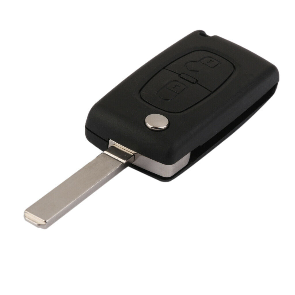 2-Button Remote Key Shell Case With  For Citroen C2/C3/C4/C5/C6