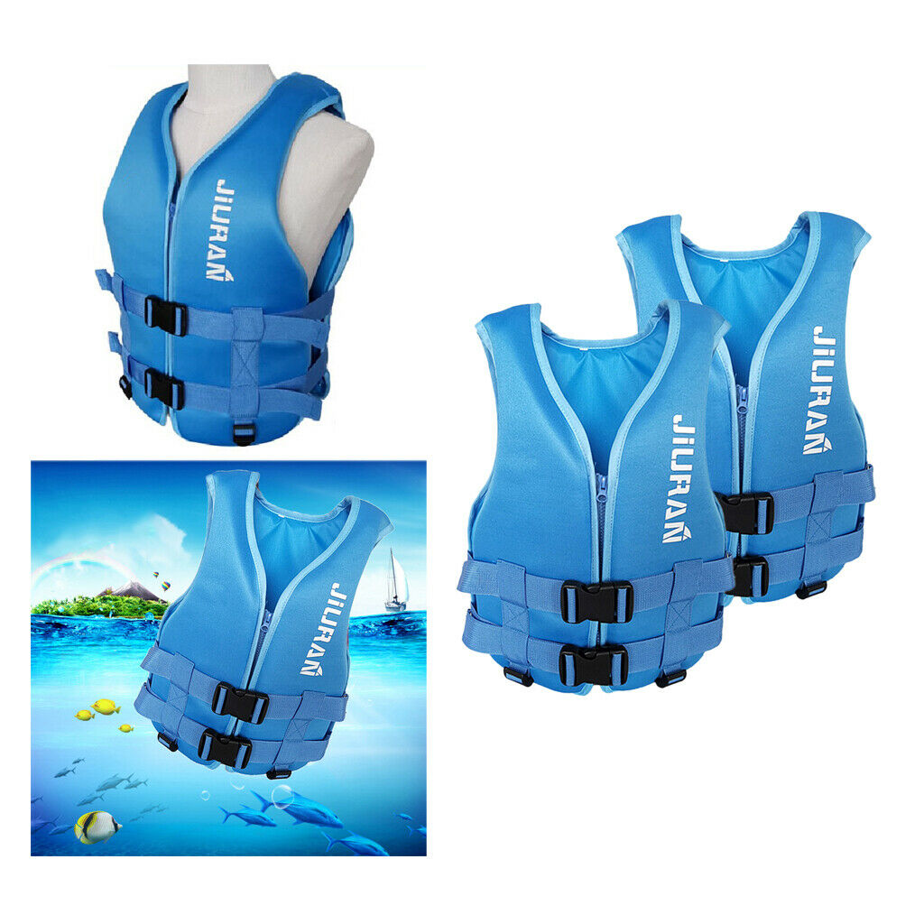 2 Pieces Sailing Life Jacket Boating Life Vest Buoy Lifejacket Clothes