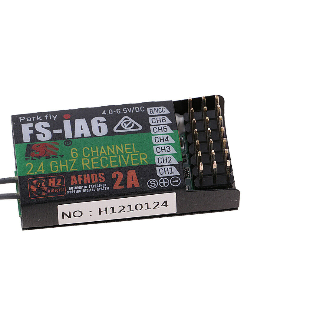 FS-iA6 2.4G 6CH Receiver for FS-i6 FS-i4 FS-GT2F FS-GT2B FPV Drone Parts