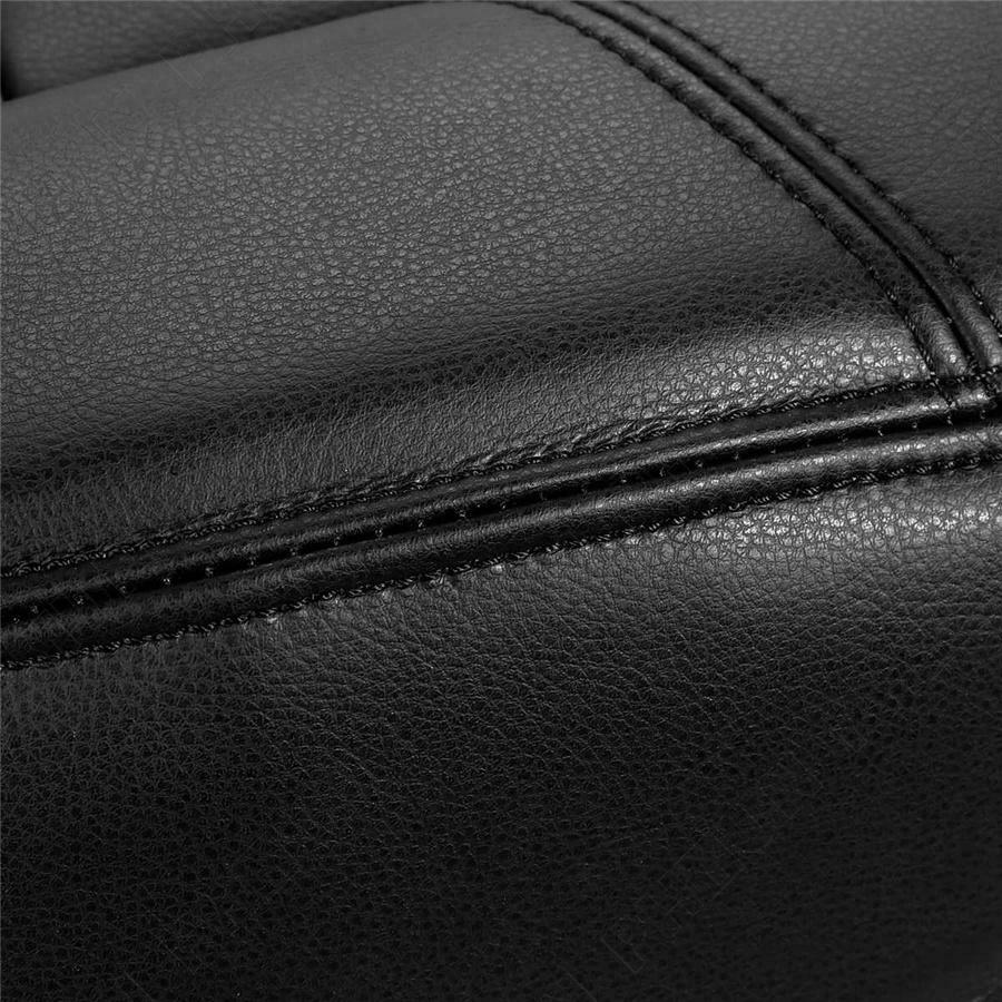 For 2007-2013 Chevy Silverado 1500 2500 3500 HD Driver Bottom Seat Cover Black