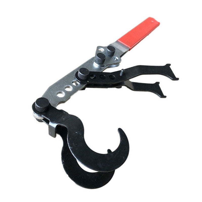 2 Hooks Valve Spring Compressor Pusher Automotive Tool For Vehicle Motorcycle
