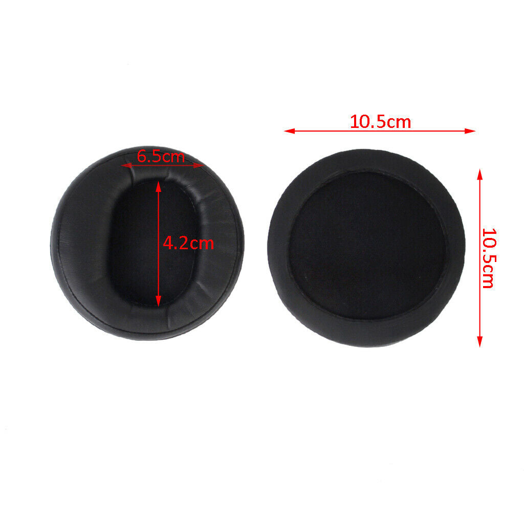 Black Replacement Ear Pads Cushion For Denon AH D2000 D5000 D7000 Headphones