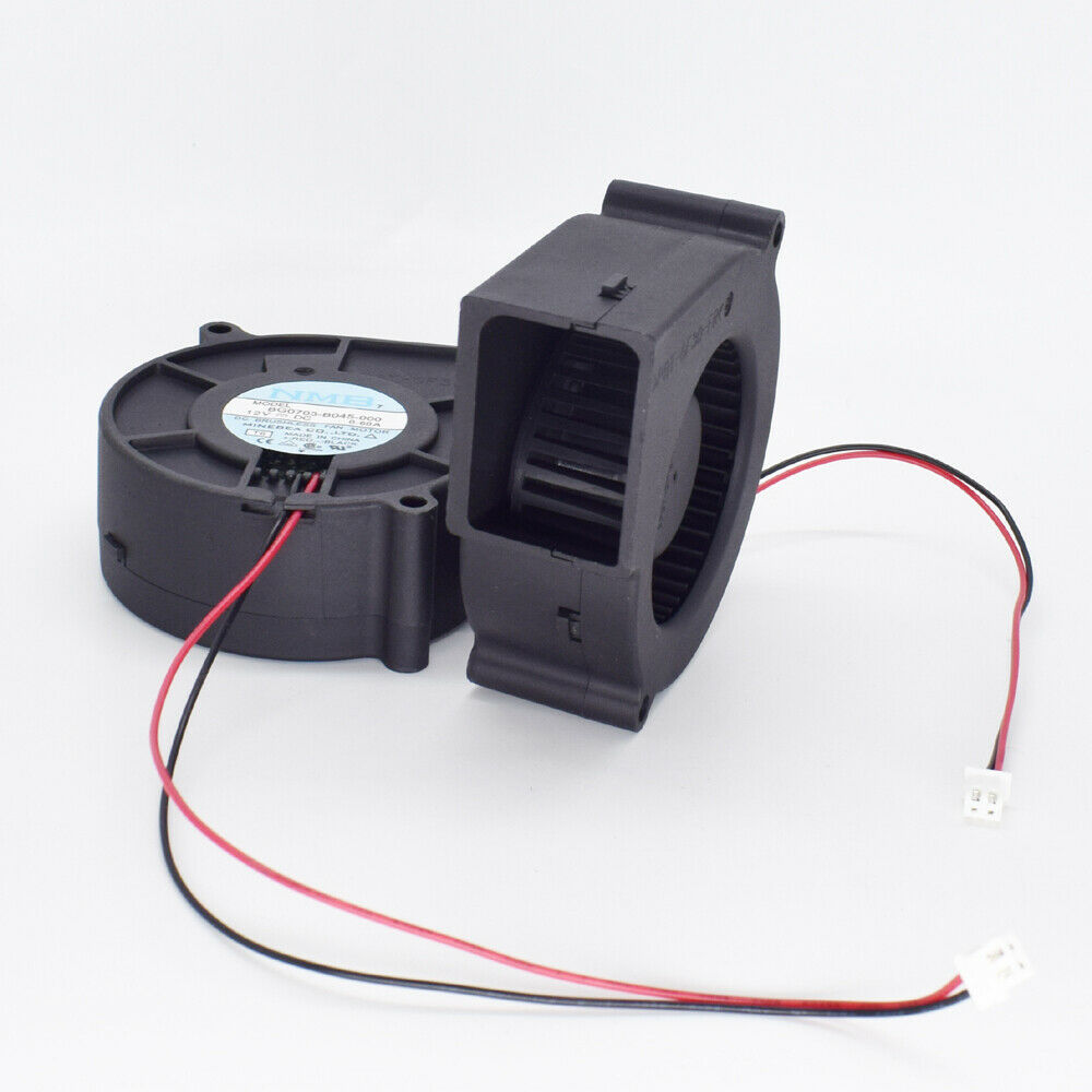 4pcs NMB BG0703-B054-000 75x75x30mm 12V 0.66A Projector Ball DC Blower Fan 2pin